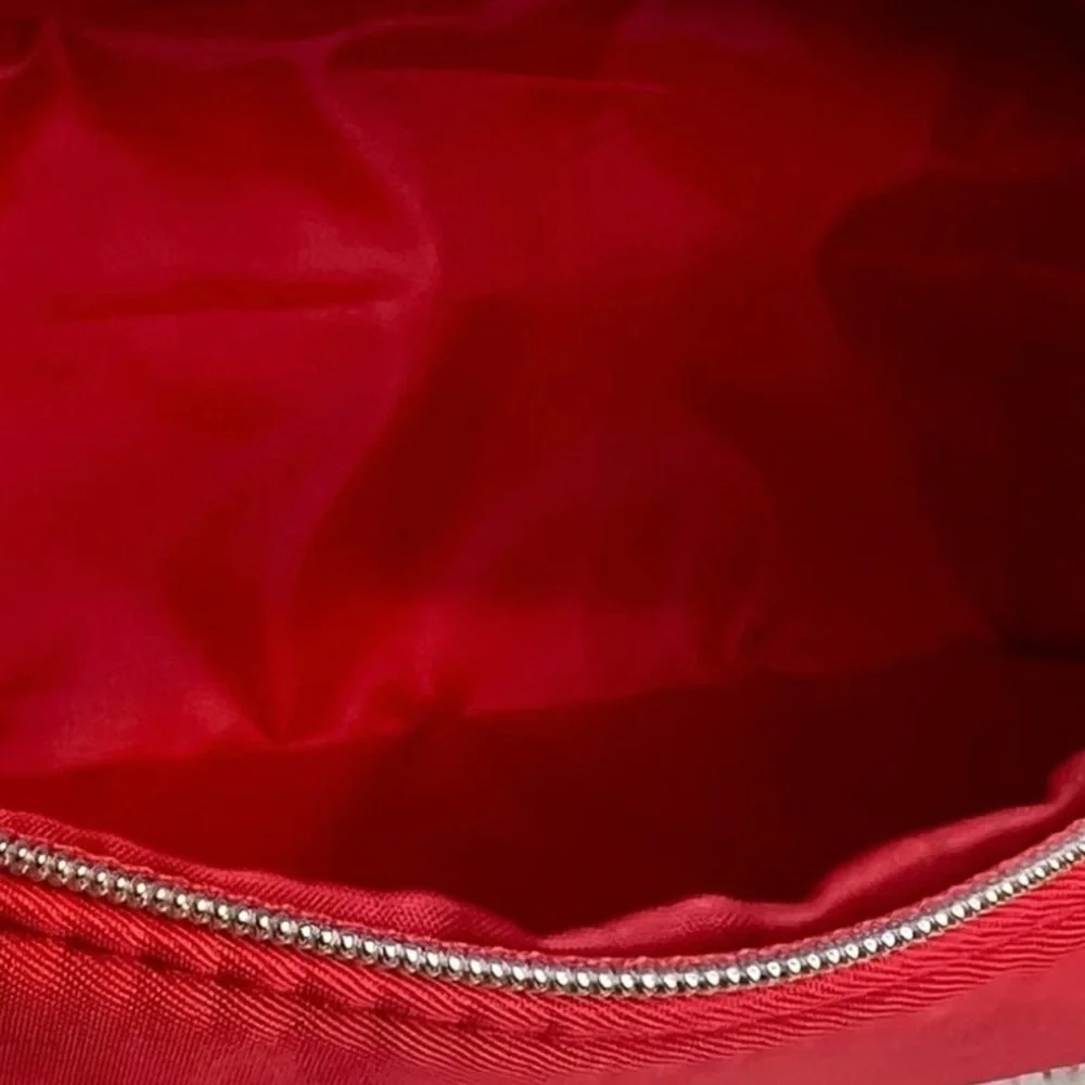 Coach Scarlet Cosmetic Pouch with Gold Accents